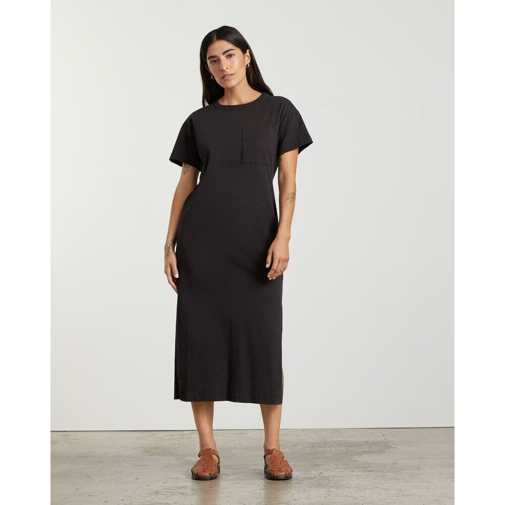 Everlane Black T-Shirt Maxi Dress